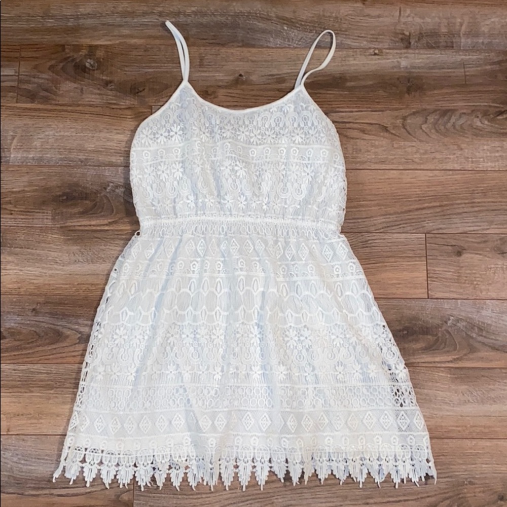 White Lace Dress